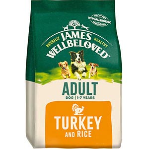 James Wellbeloved Adult Turkey & Rice Dog Food